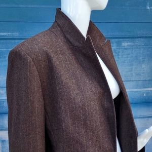 RENE LEZARD (Germany) Ladies Pin Stripe Luxury Wool/Cashmere Blend Blazer
